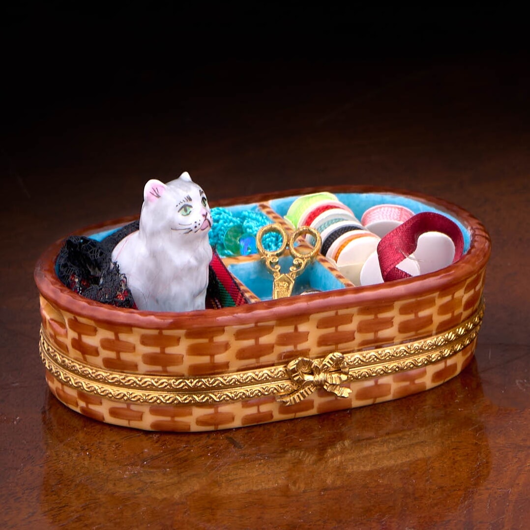 Cat Limoges Boxes